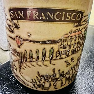 San Francisco Stoneware Coffee Mug circa 1984